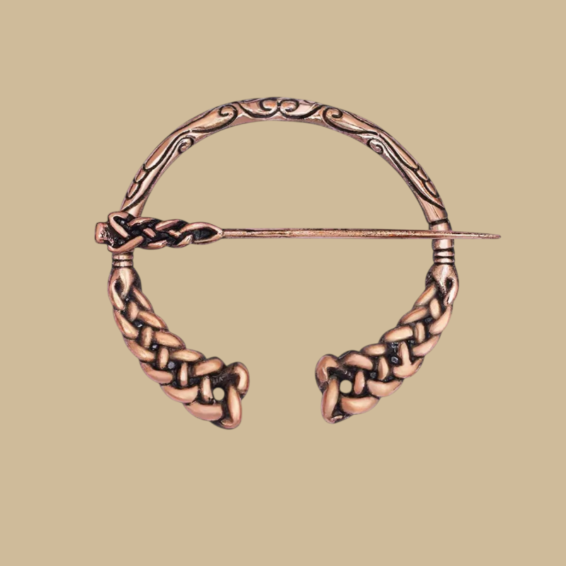 Broche Viking Fibule en bronze