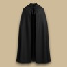 Black cotton cape