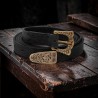 Ceinture viking noire