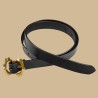 Black medieval belt