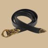 Ceinture viking entrelacs serpents