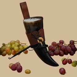 Horn and brown suspension