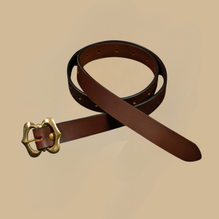 Ceinture médiévale boucle 14-15e