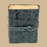 Carnet Cuir Décor Floral Papier naturel